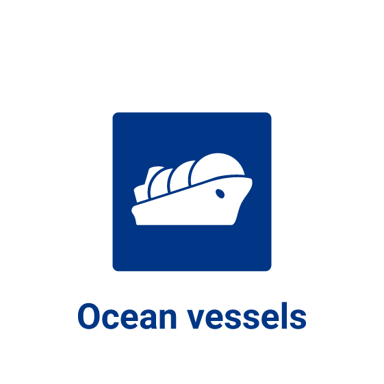 Ocean vessels