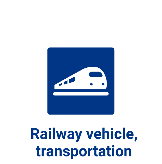 Railway vehicle, transportation